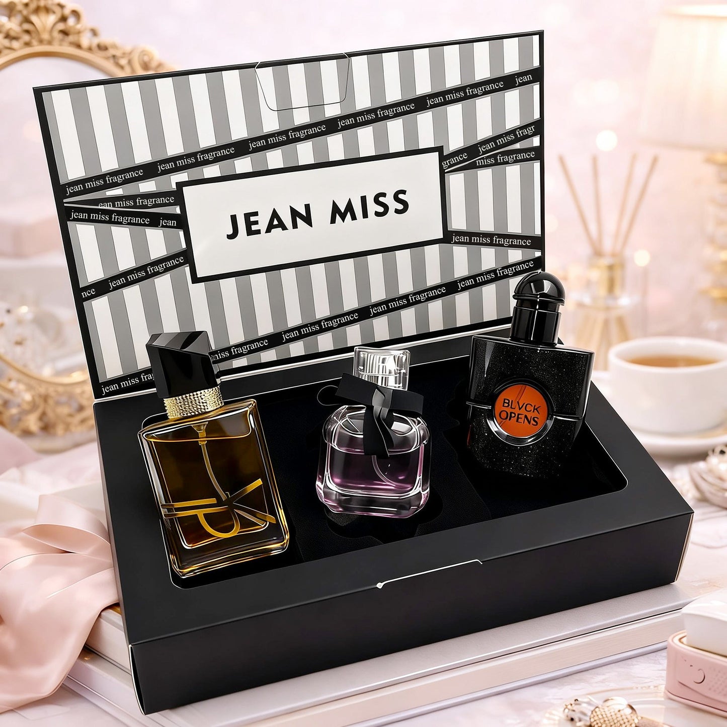 JEAN MISS White Women's Perfume Set 30mlx3 Eau de Parfum