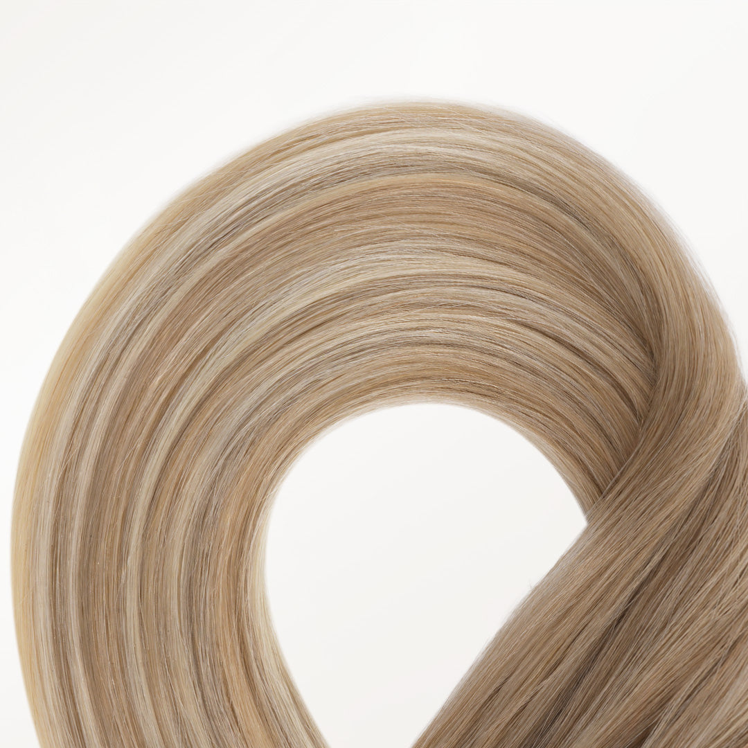 Natural Blonde Balayage (18ET90A) Micro Link Tip Hair Extensions