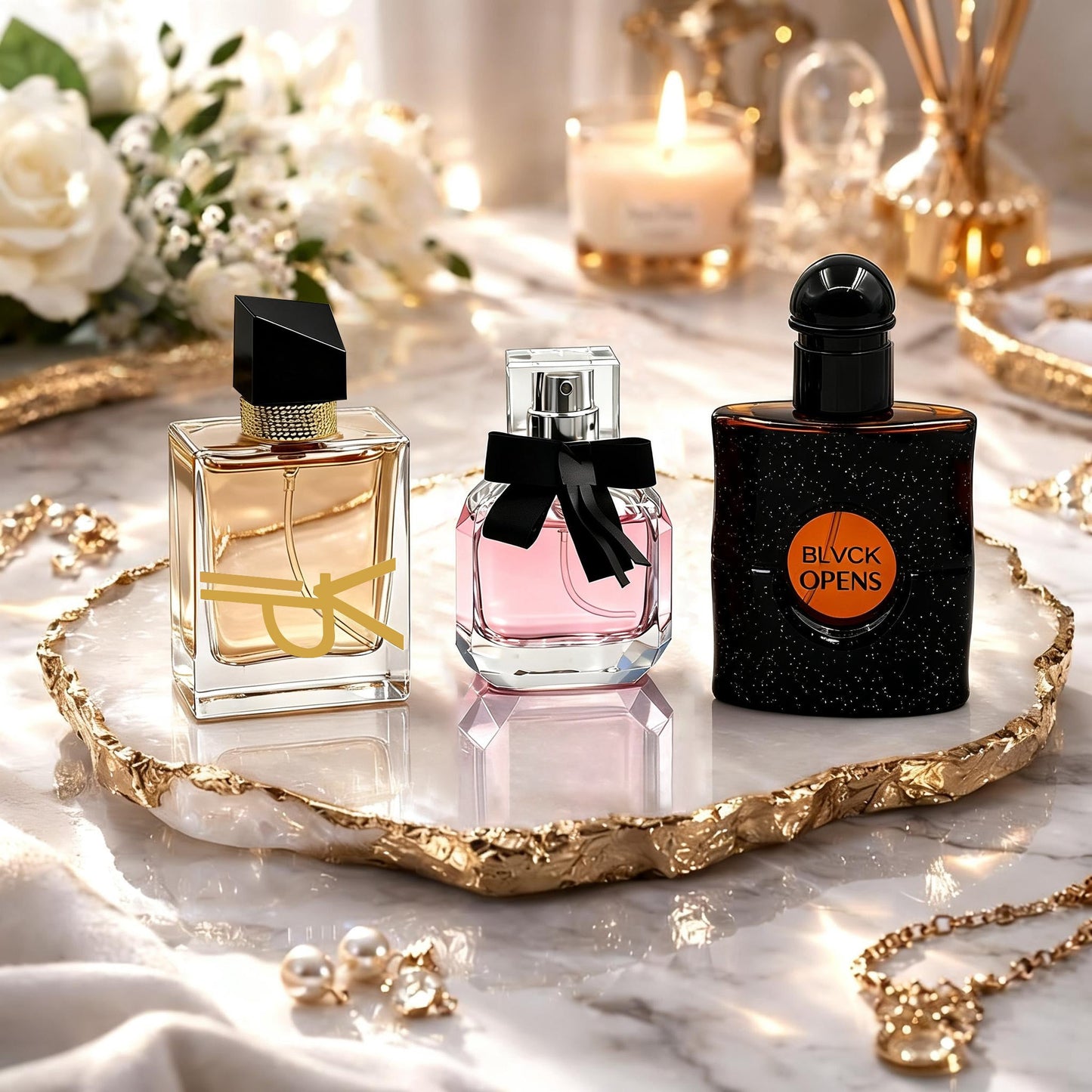 JEAN MISS White Women's Perfume Set 30mlx3 Eau de Parfum