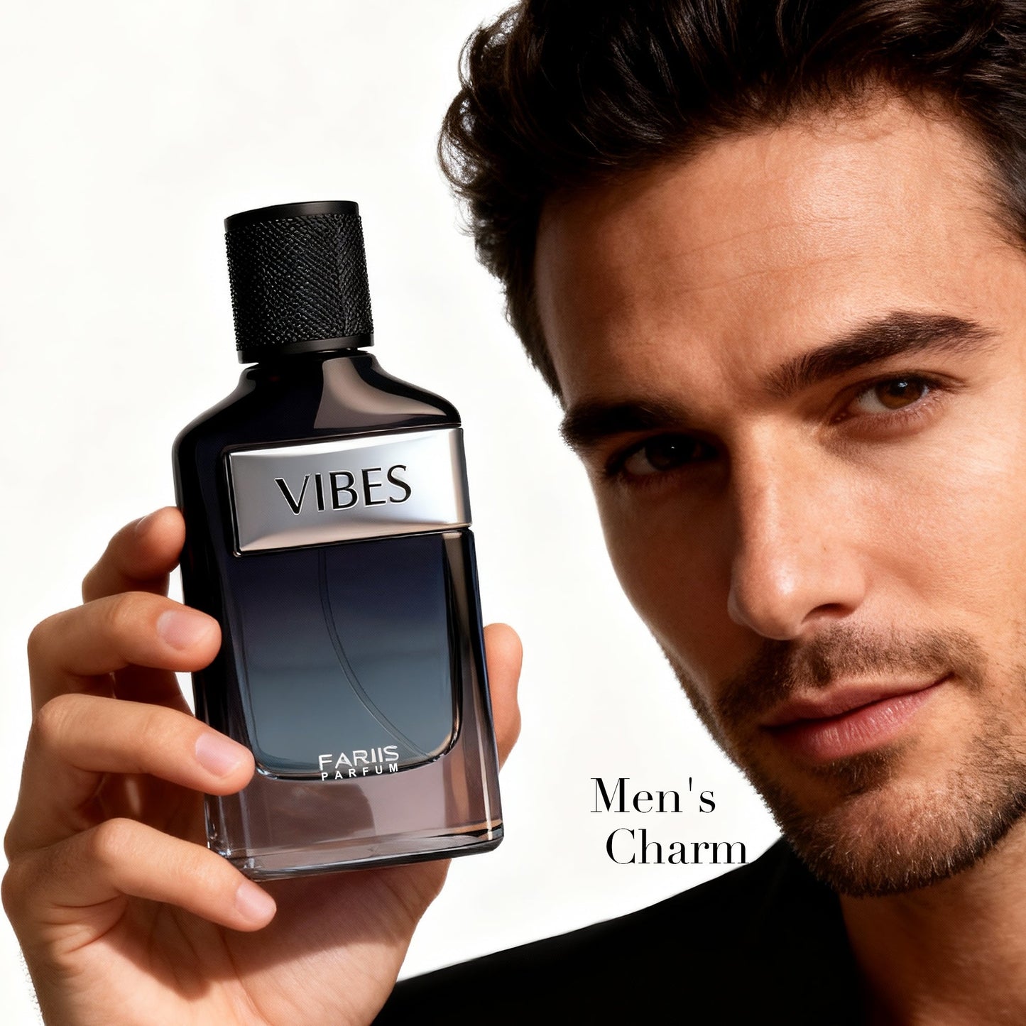 FARIIS Vibes Men's Fresh Sage Geranium Cologne 100ml Eau de Parfum Men Perfume