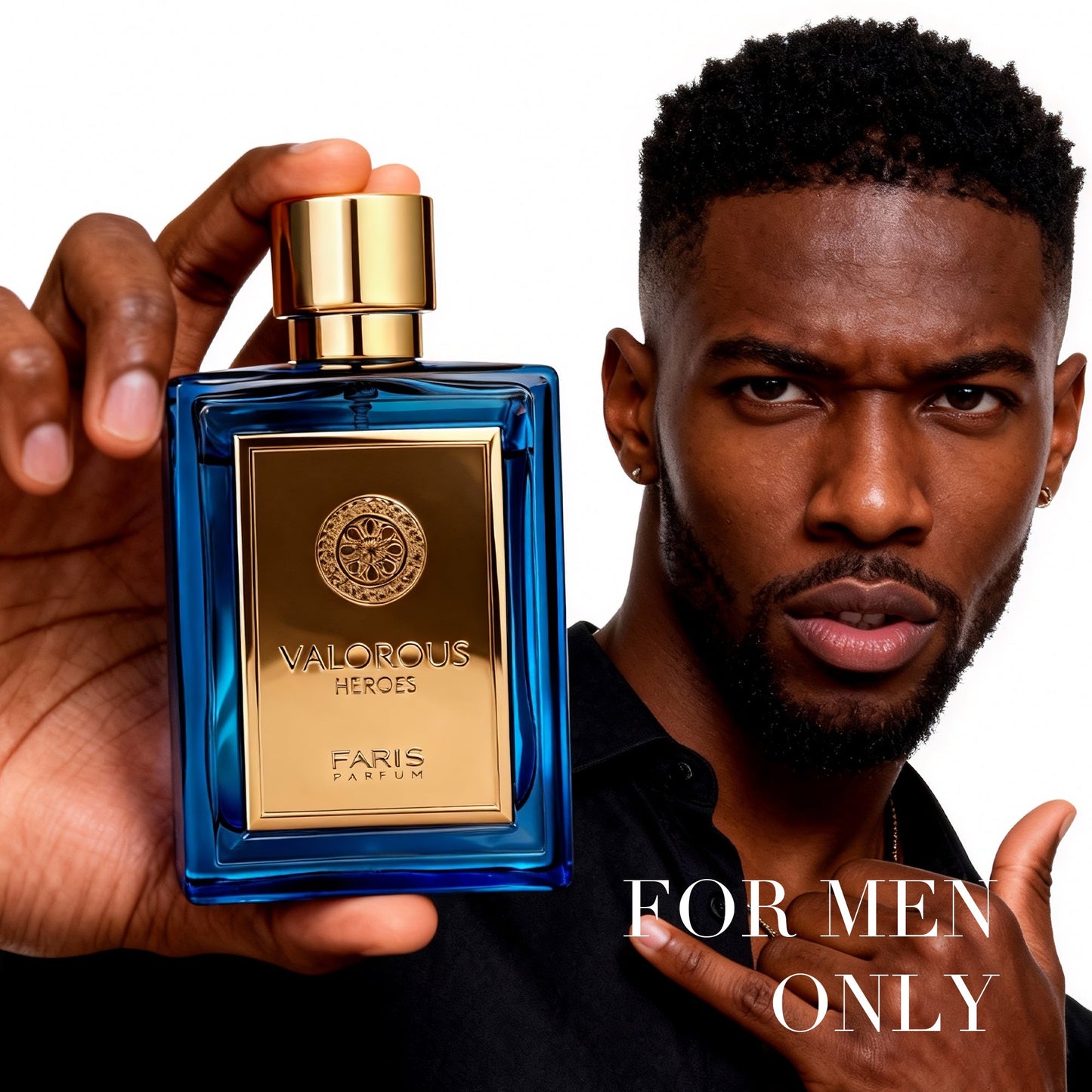 FARIIS VALORES HEROES Men's Cologne 100ml Woody Oriental Eau de Parfum Fragrance