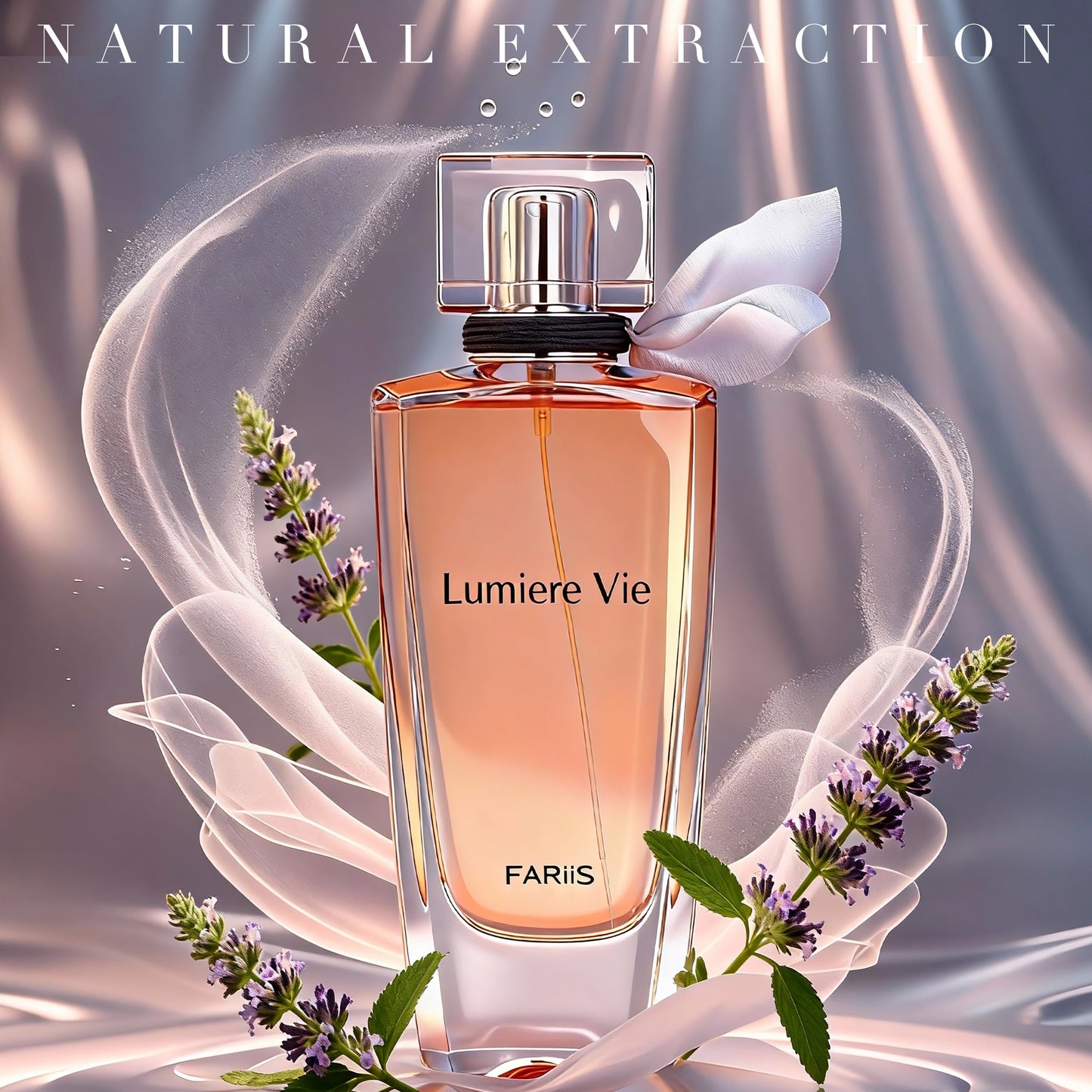 FARIIS Lumiere Vie Iris & Vanilla Feminine Women Perfume 100ml Eau De Parfum Fragrance for Women