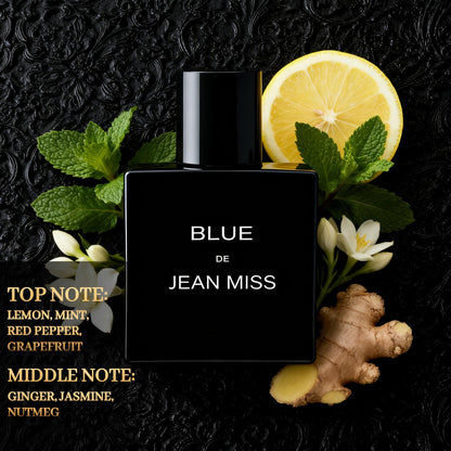 JEAN MISS Black Men's Cologne Set 30ml x 3 Eau de Parfum