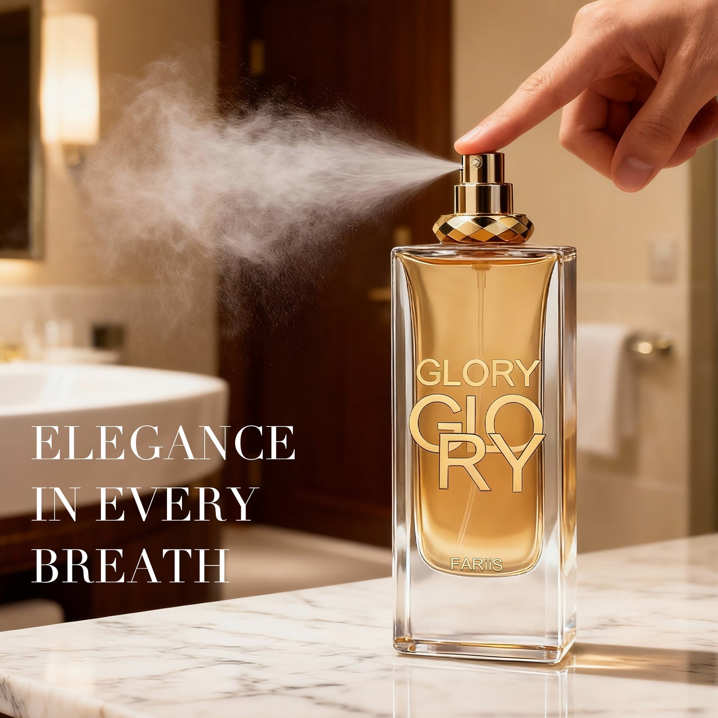 FARIIS GLORY Vanilla Women Cologne-3.4Fl Oz Eau De Parefum Long Lasting Perfume for Women