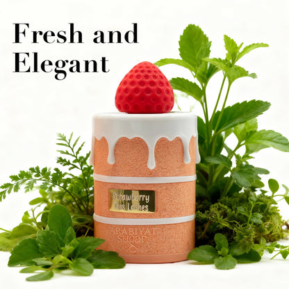 Arabiyat Sugar Strawberry Tred Leches Eau De Parfum 3.4FL.OZ
