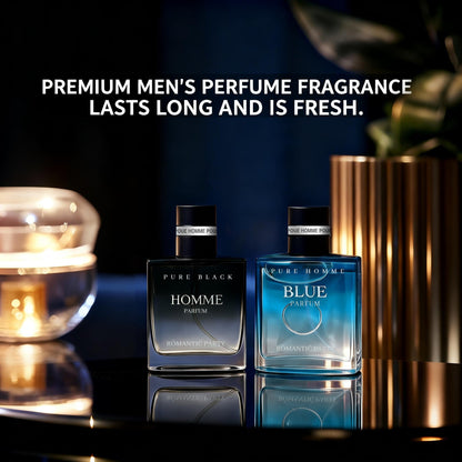 Blue Homme Men's Cologne Set 30mlx2 Eau de Parfum