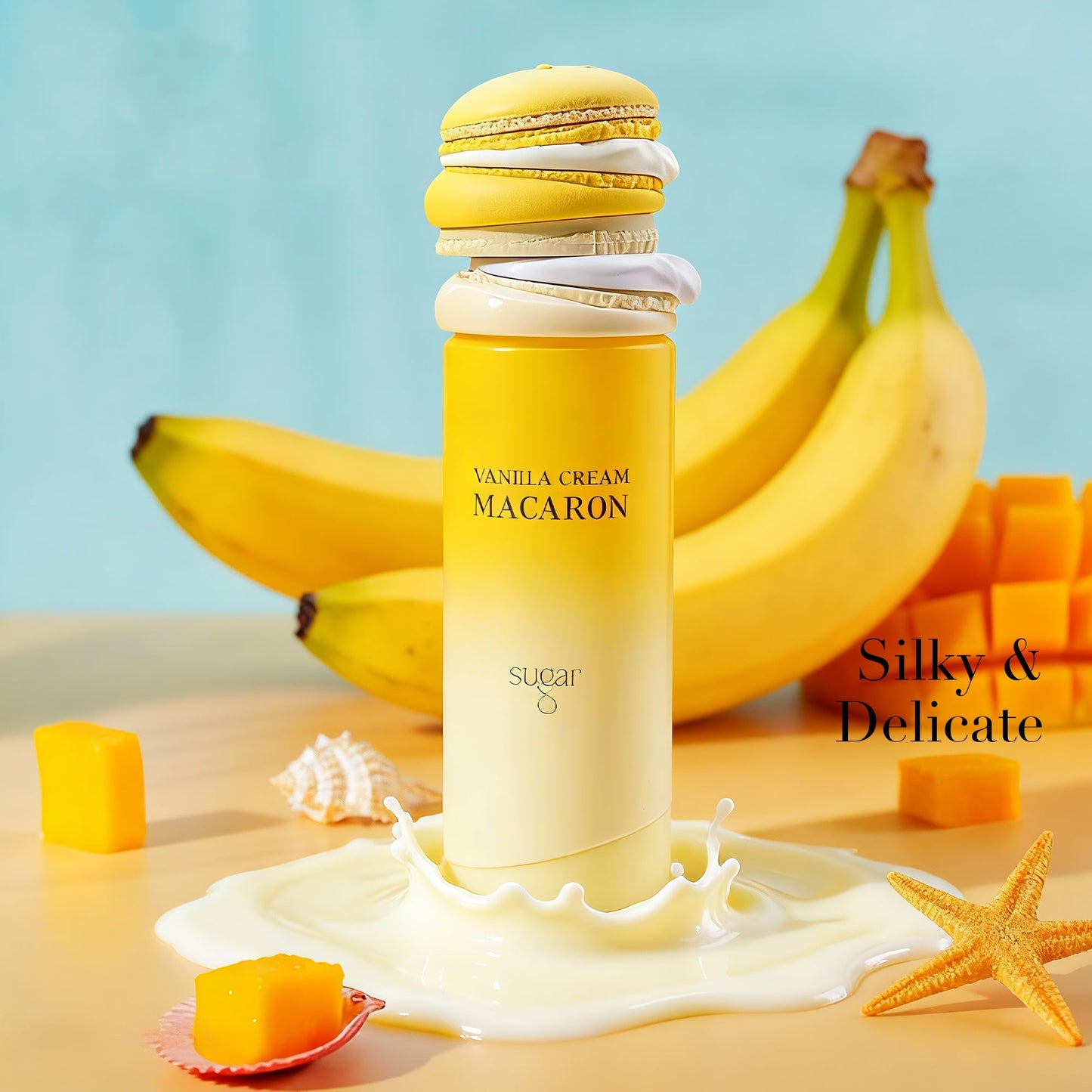 Arabiyat Sugar Vanilla Cream Macaron Eau De Parfum 3.4FL.OZ