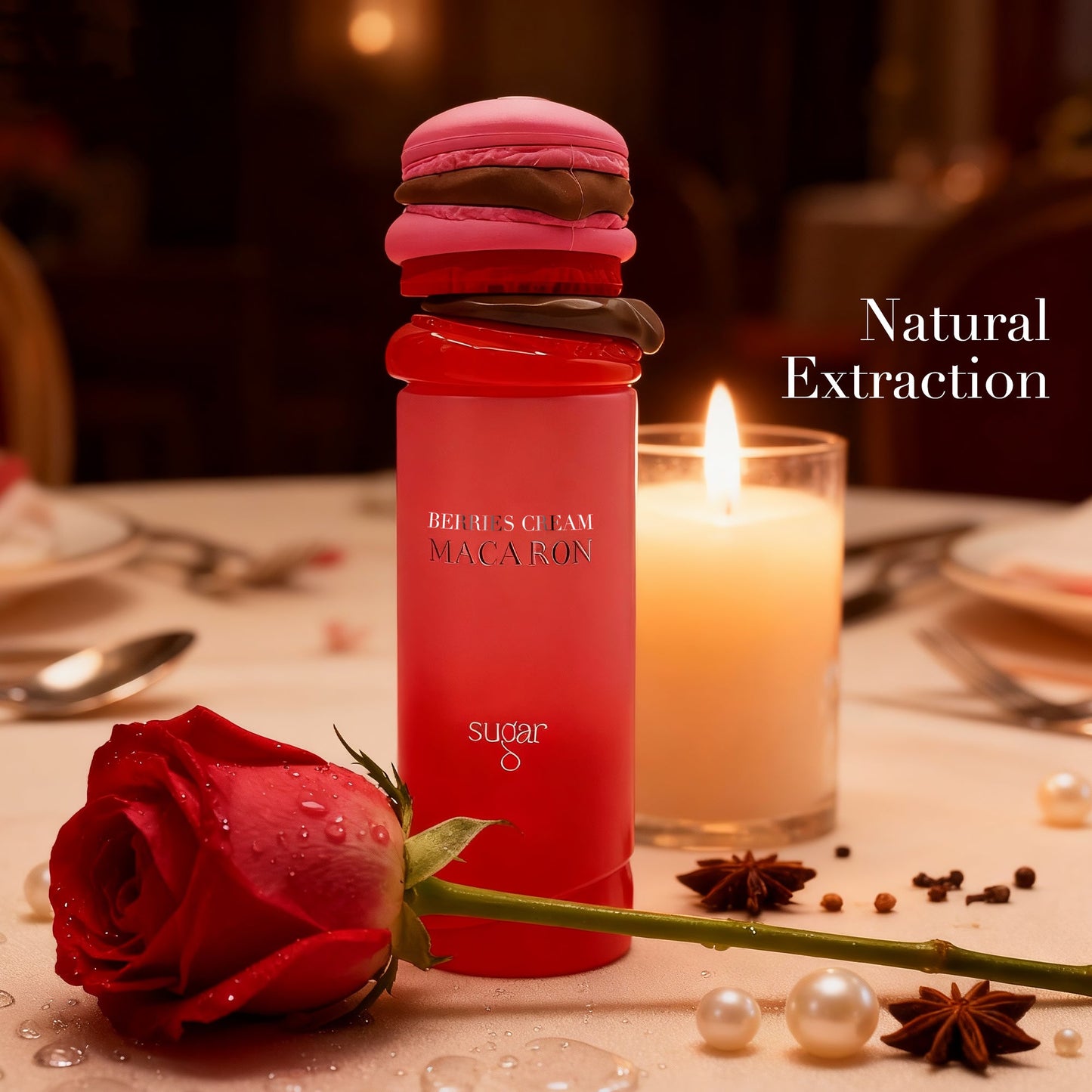 Arabiyat Sugar - Berries Cream Macaron | EDP 100ML | Women