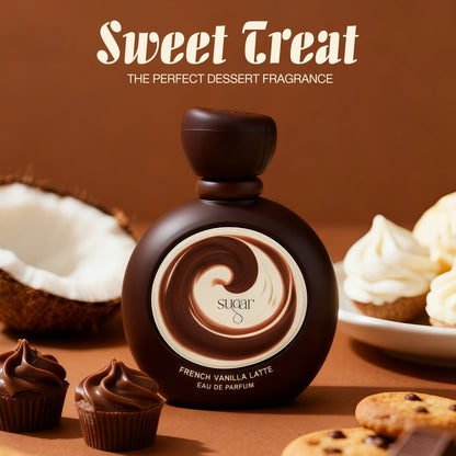 Arabiyat Sugar French Vanilla Latte Eau de Parfum for Women - 100ml Long-Lasting
