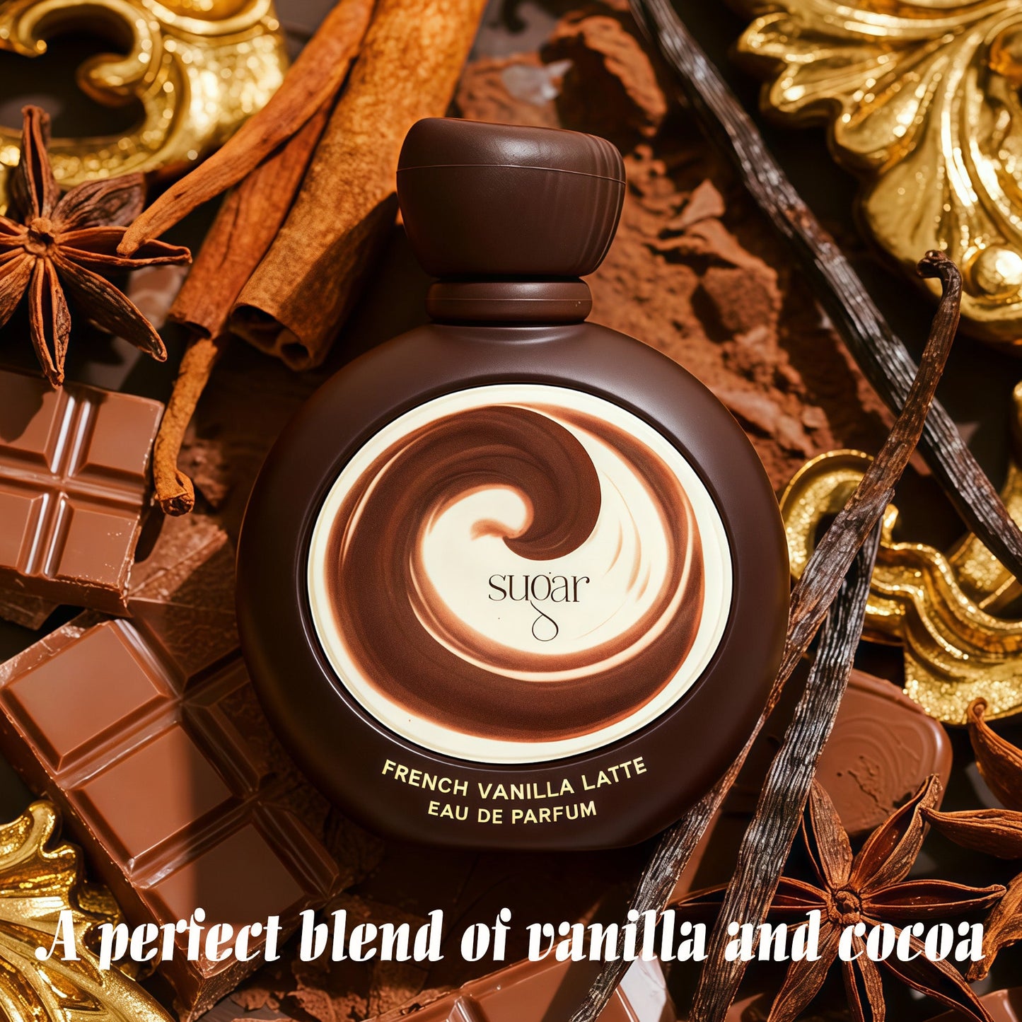 Arabiyat Sugar French Vanilla Latte Eau de Parfum for Women - 100ml Long-Lasting