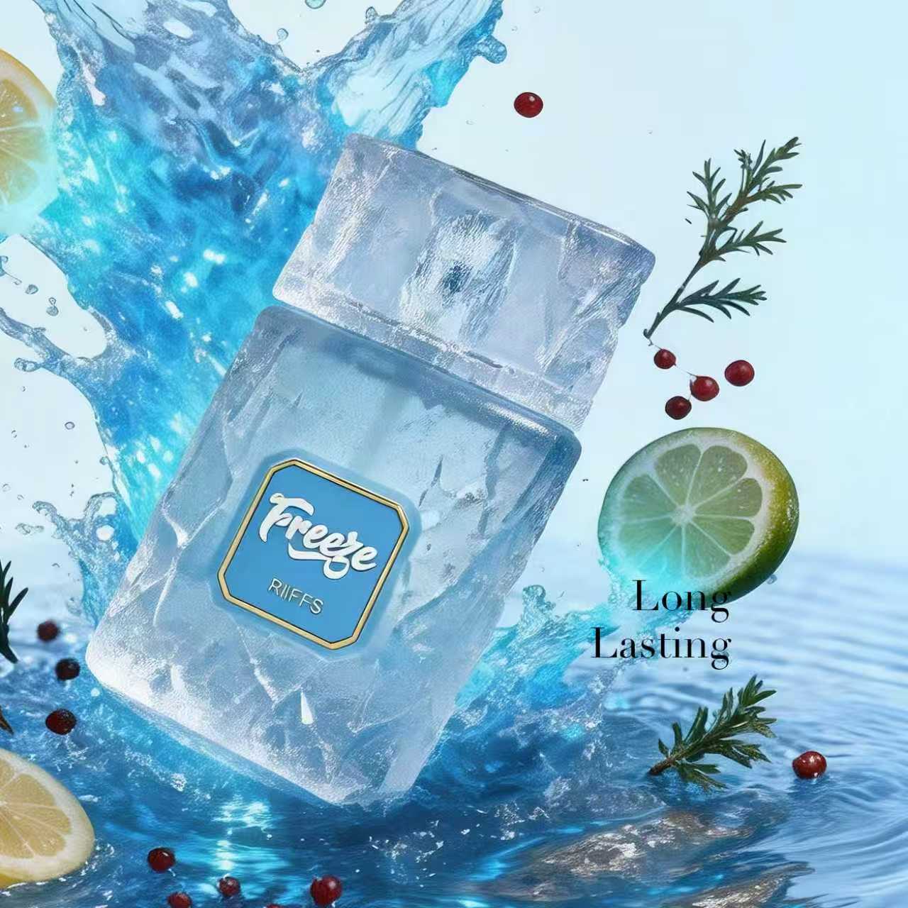 Riiffs Freeze Eau De Parfum Spray, 3.4 Ounce (Unisex)