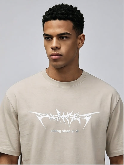 Men's 260GSM Heavyweight T-Shirt - Premium Cotton Short Sleeve Tee