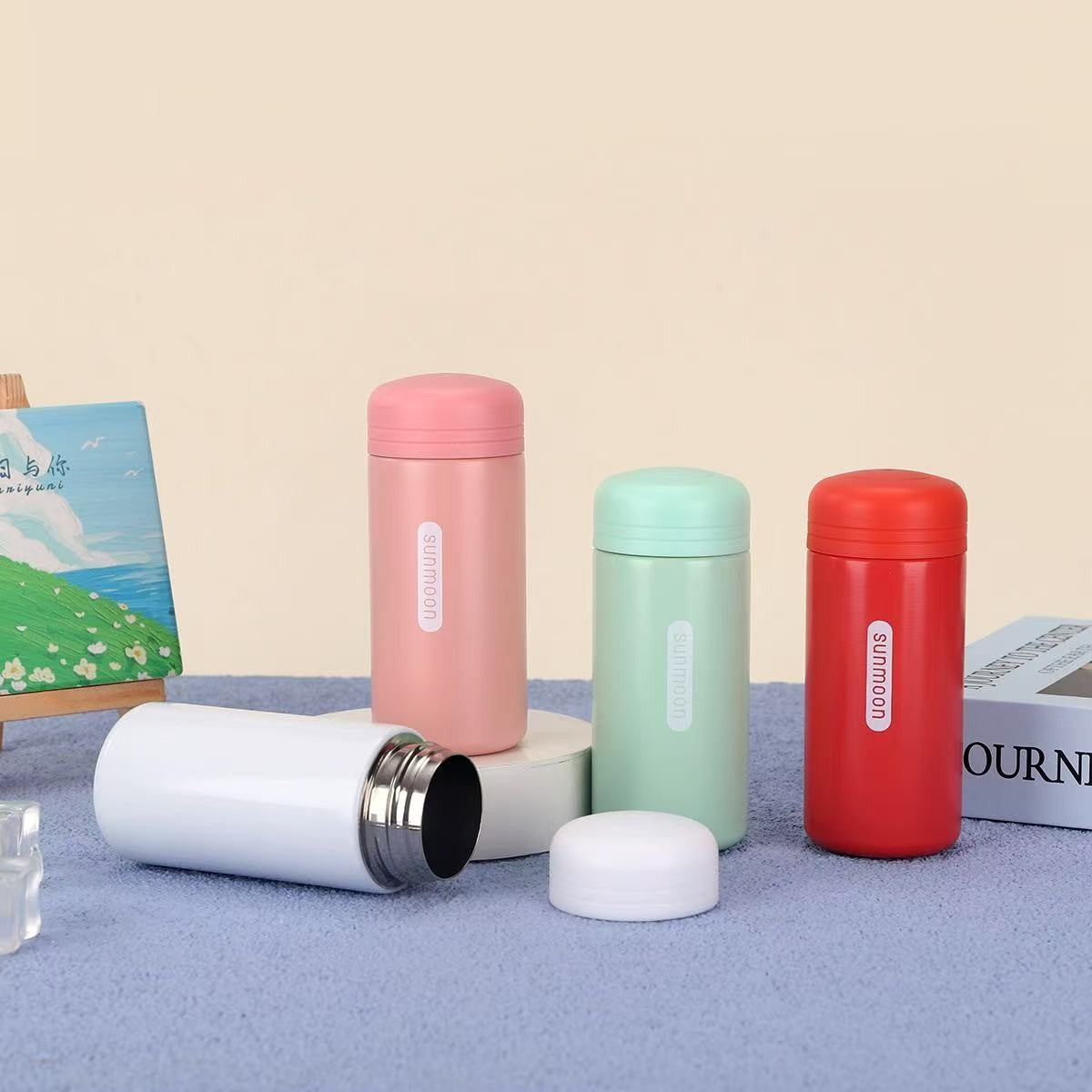 Mini Vacuum Insulated Water Bottle 150ml - Stainless Steel