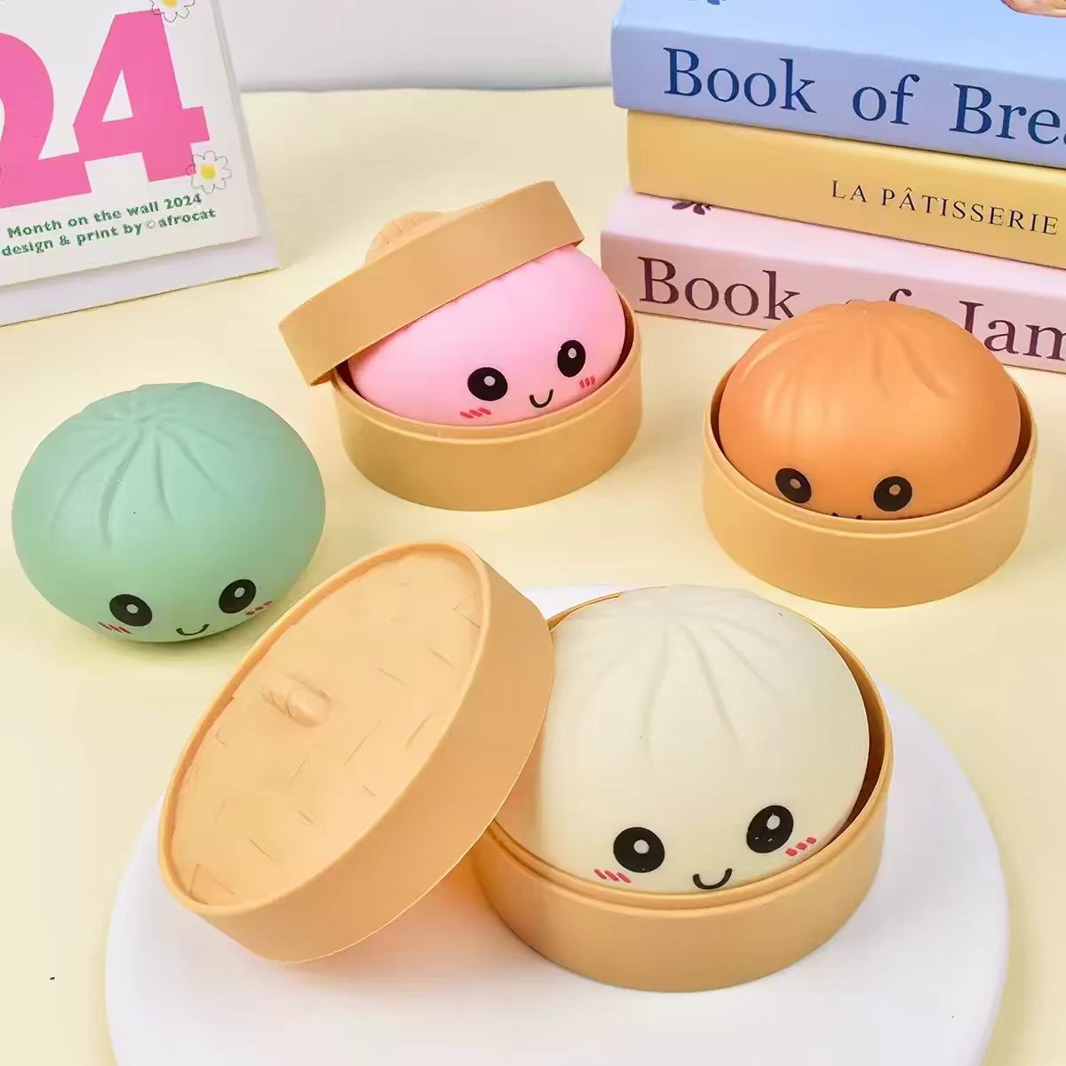 Emoji Squishy Baozi Stress Toy - TikTok Viral