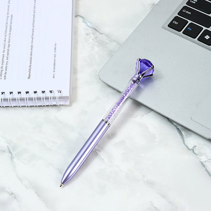 Diamond Crystal Ballpoint Pen - Glitter Sparkle Retractable Ink
