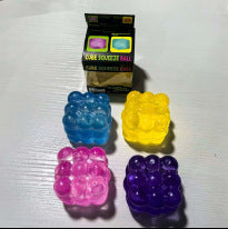 Stress Relief Sensory Toy - Needoh Style Squishy Ice Cube Jelly