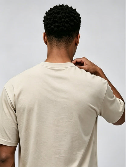 Men's 260GSM Heavyweight T-Shirt - Premium Cotton Short Sleeve Tee