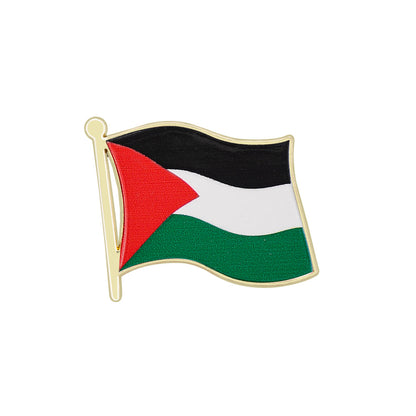 World Flag Country Lapel Pin - Enamel Metal Brooch International