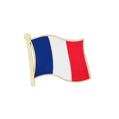 World Flag Country Lapel Pin - Enamel Metal Brooch International