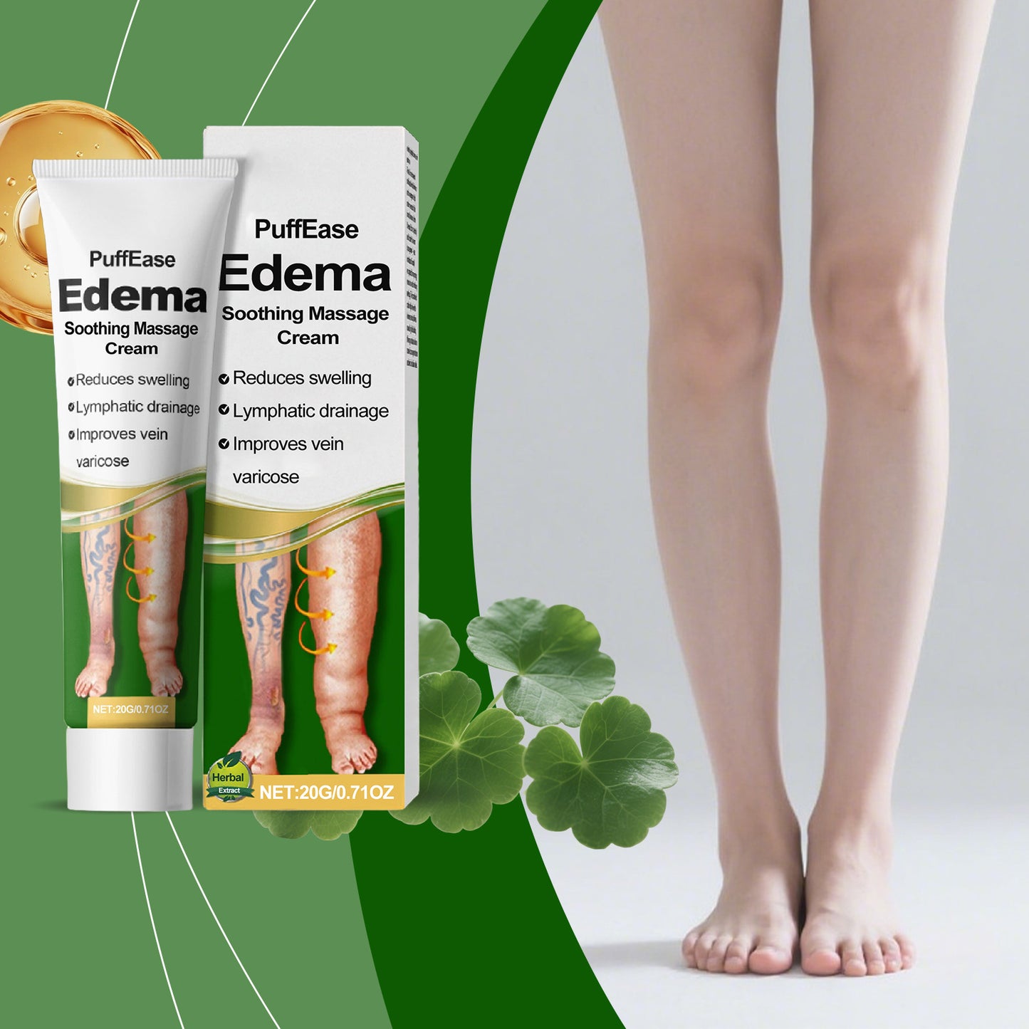 Leg Comfort Moisturizing Cream - Hydrating Body Lotion