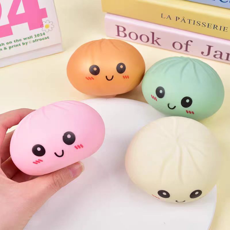 Emoji Squishy Baozi Stress Toy - TikTok Viral
