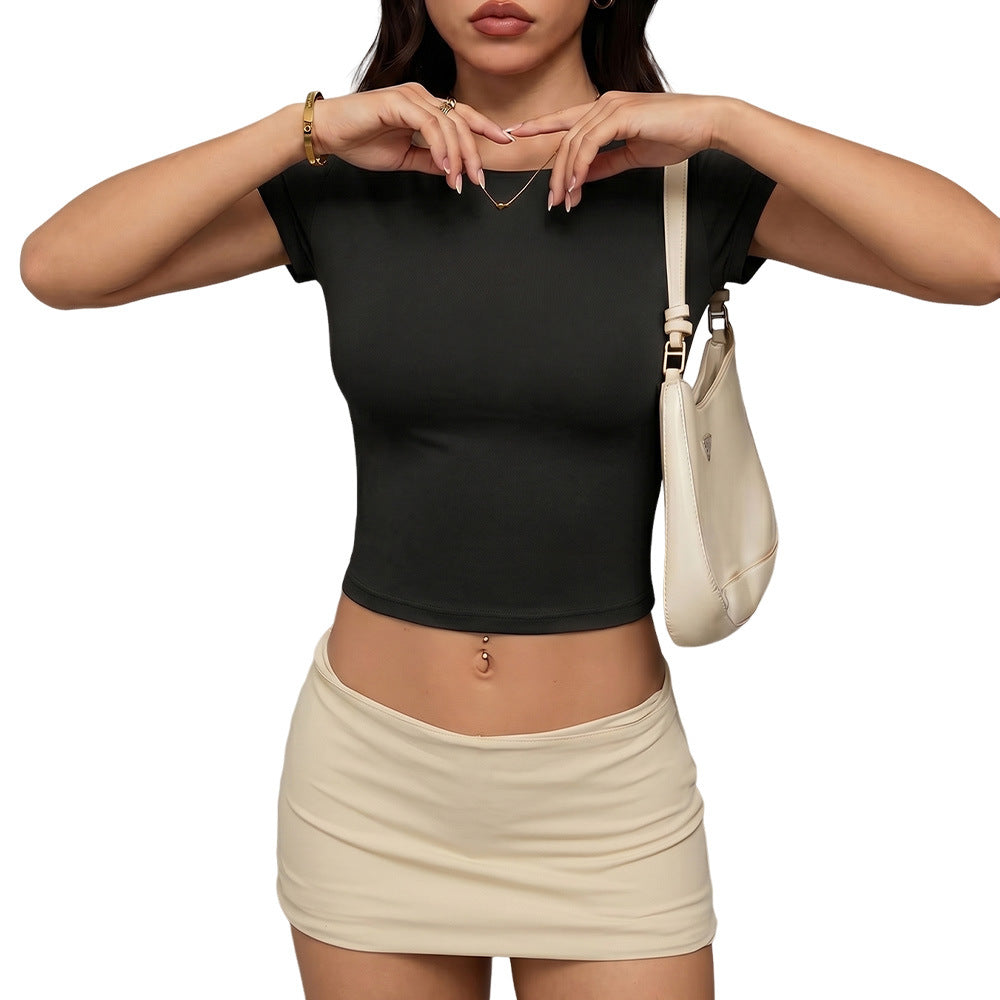 Women's Fitted Crop T-Shirt - Summer Essential