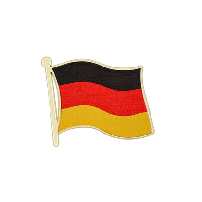 World Flag Country Lapel Pin - Enamel Metal Brooch International