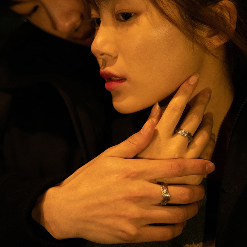 Angel Wings Couple Ring - Creative Design