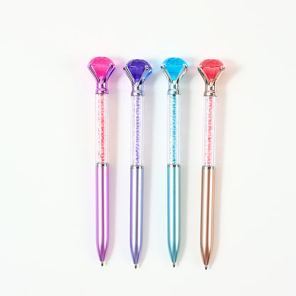 Diamond Crystal Ballpoint Pen - Glitter Sparkle Retractable Ink