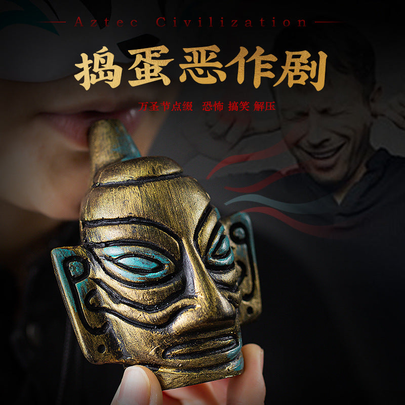 Sanxingdui Bronze Whistle - Novelty Funny Sound Toy