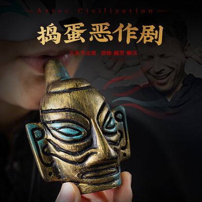 Sanxingdui Bronze Whistle - Novelty Funny Sound Toy