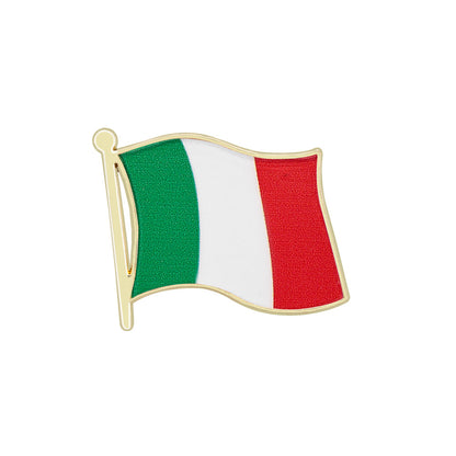World Flag Country Lapel Pin - Enamel Metal Brooch International