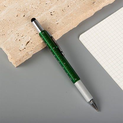 6-in-1 Multi-Function Pen - Screwdriver Ruler Level Stylus