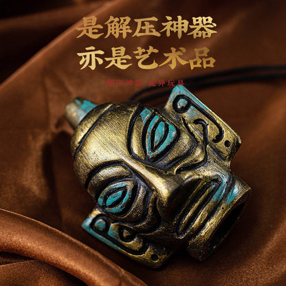 Sanxingdui Bronze Whistle - Novelty Funny Sound Toy