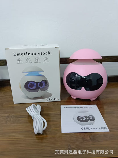 Bluetooth Speaker Alarm Clock - LED Mood Light & Digital Clock