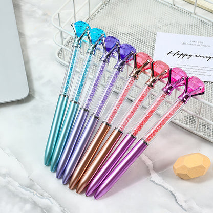 Diamond Crystal Ballpoint Pen - Glitter Sparkle Retractable Ink