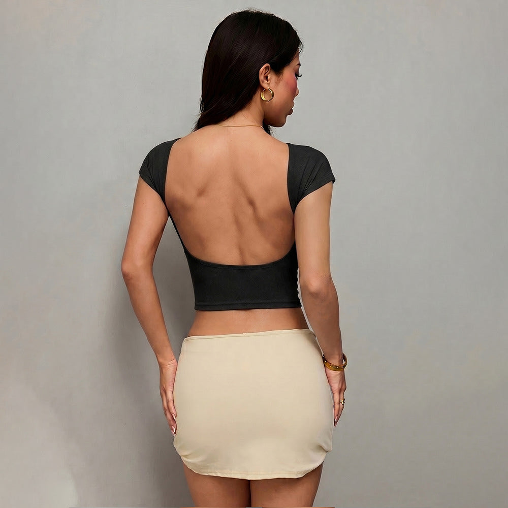 Women's Fitted Crop T-Shirt - Summer Essential
