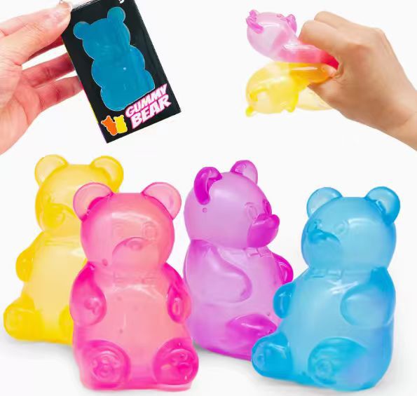 Stress Relief Sensory Toy - Needoh Style Squishy Ice Cube Jelly