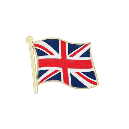World Flag Country Lapel Pin - Enamel Metal Brooch International