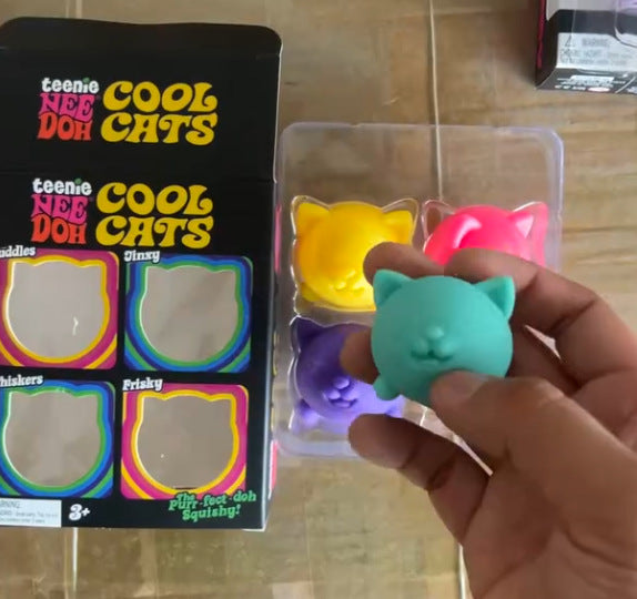Stress Relief Sensory Toy - Needoh Style Squishy Ice Cube Jelly