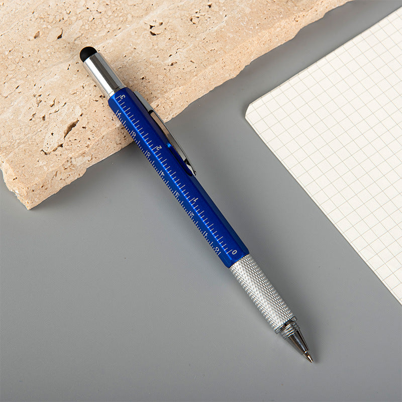 6-in-1 Multi-Function Pen - Screwdriver Ruler Level Stylus