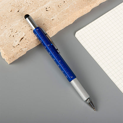 6-in-1 Multi-Function Pen - Screwdriver Ruler Level Stylus