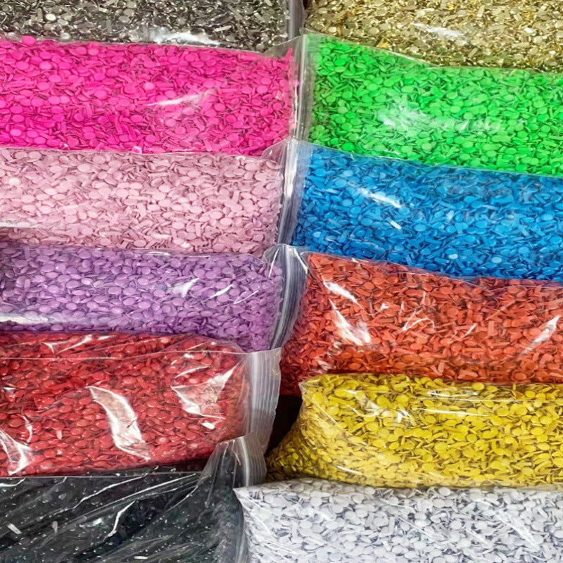 Paper Brad Fasteners for Scrapbooking - Colorful Craft Prongs 100-Pack