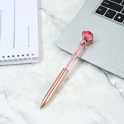 Diamond Crystal Ballpoint Pen - Glitter Sparkle Retractable Ink