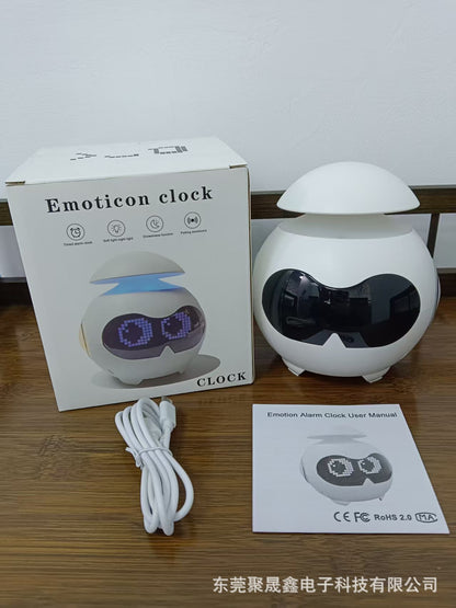 Bluetooth Speaker Alarm Clock - LED Mood Light & Digital Clock