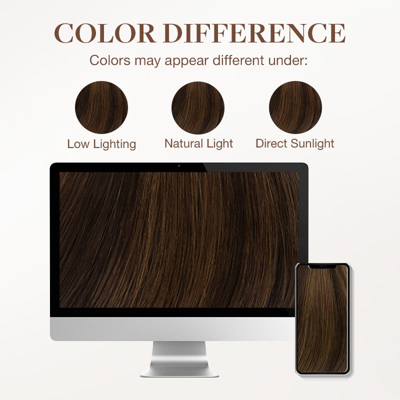 Brown Sugar Swirl Highlights (2C/4E/6C) Sew-In Weft Hair Extensions (80g-120g) [Clearance]