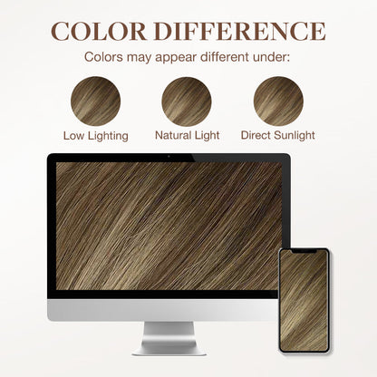 Bleach Blonde Balayage (3/8/613) Tape-Ins [Clearance]