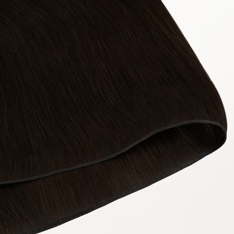 Dark Brown (2) Genius Weft Hair Extensions (100-120g) [Clearance]