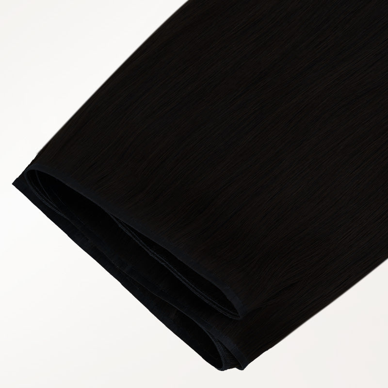 Jet Black (1) Genius Weft Hair Extensions (100-120g) [Clearance]