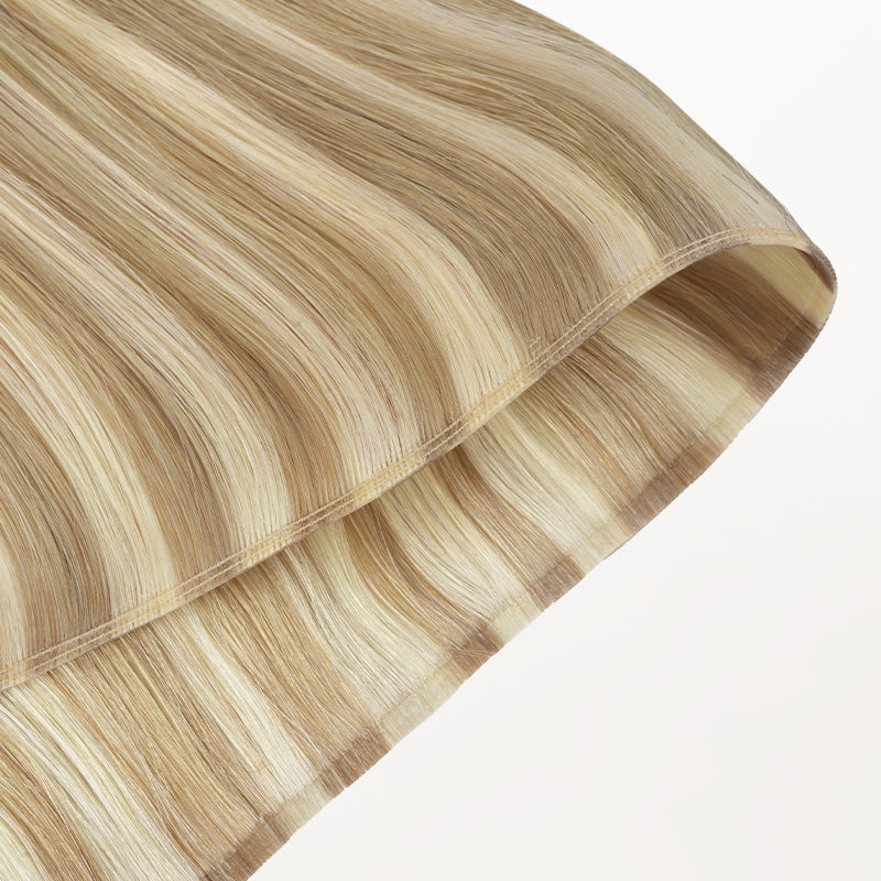 Light Blonde Highlights (16/22A) Genius Weft Hair Extensions (100-120g) [Clearance]
